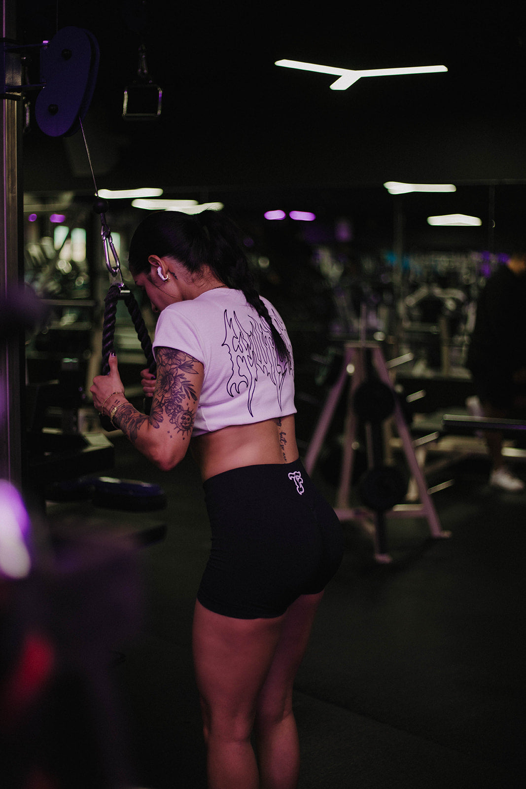 Fewture Baby Rib Tee in White