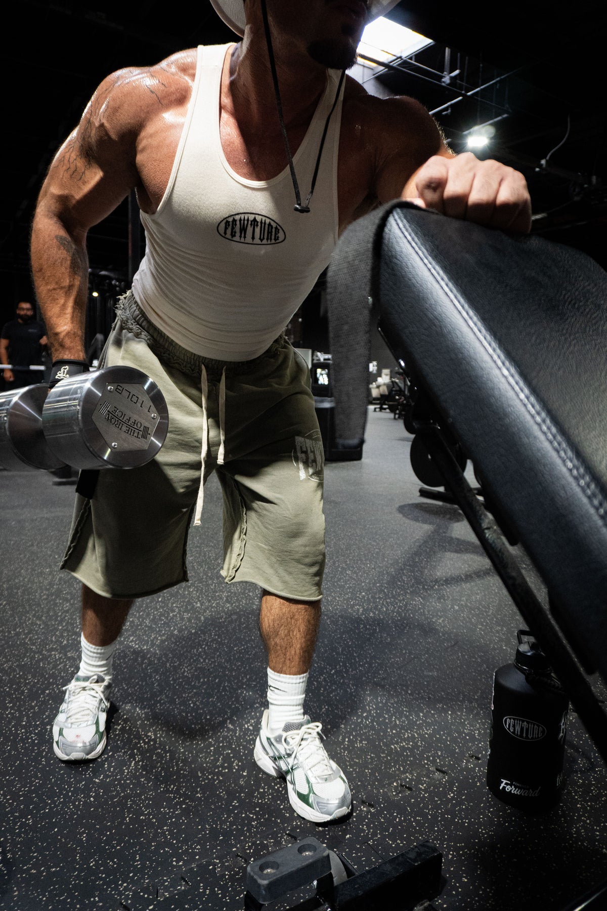 Fewture Compression Tank in Cream