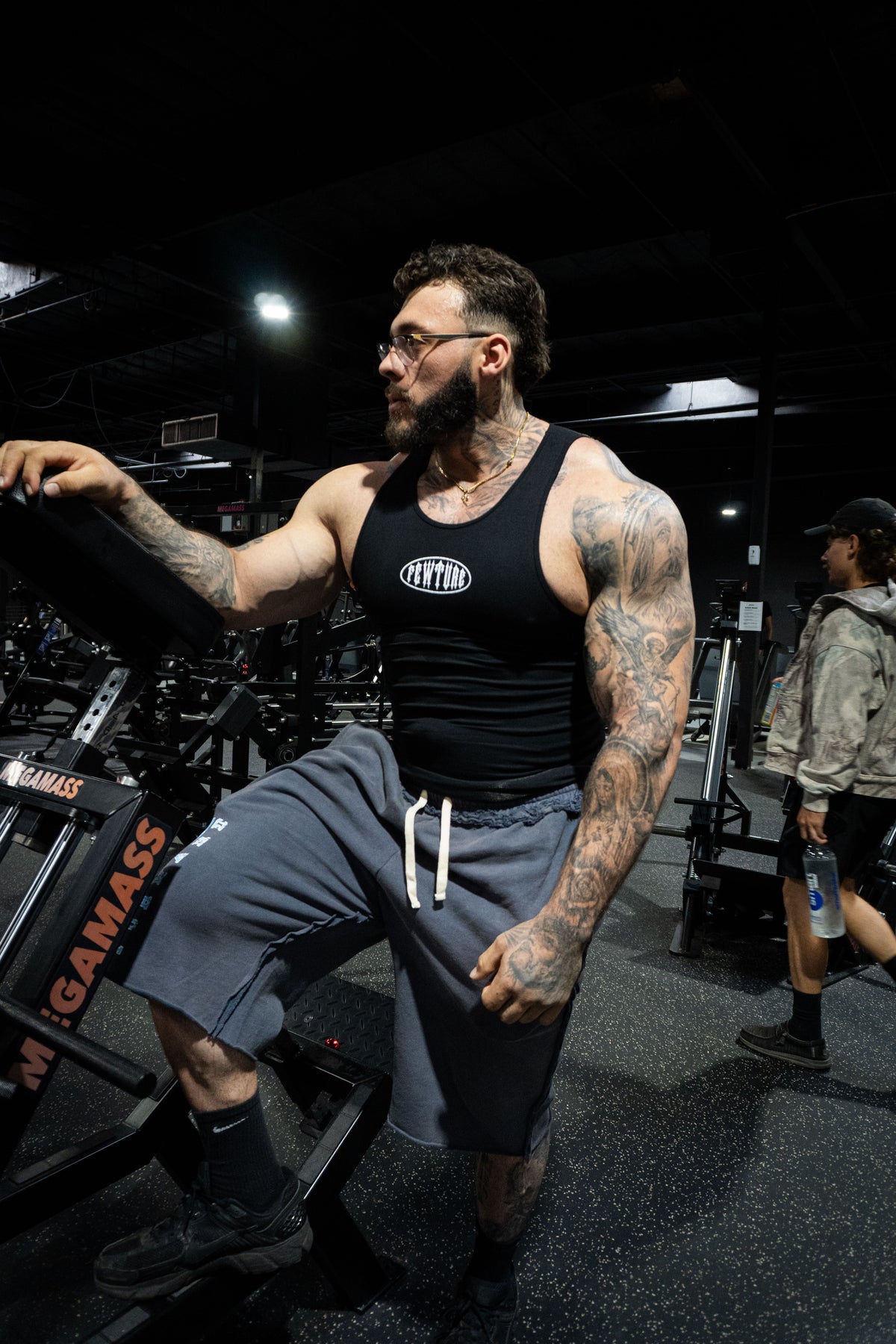 Fewture Compression Tank in Black