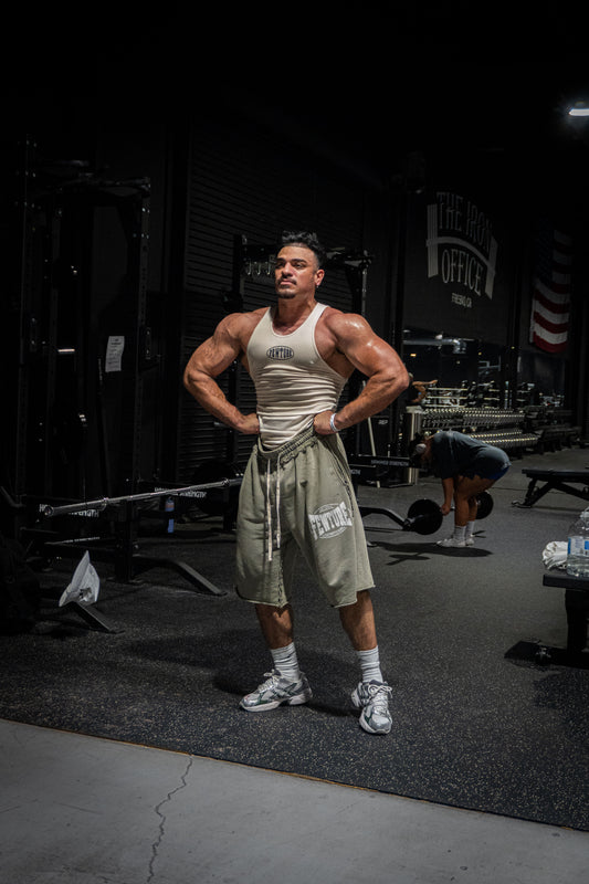 Fewture Compression Tank in Cream