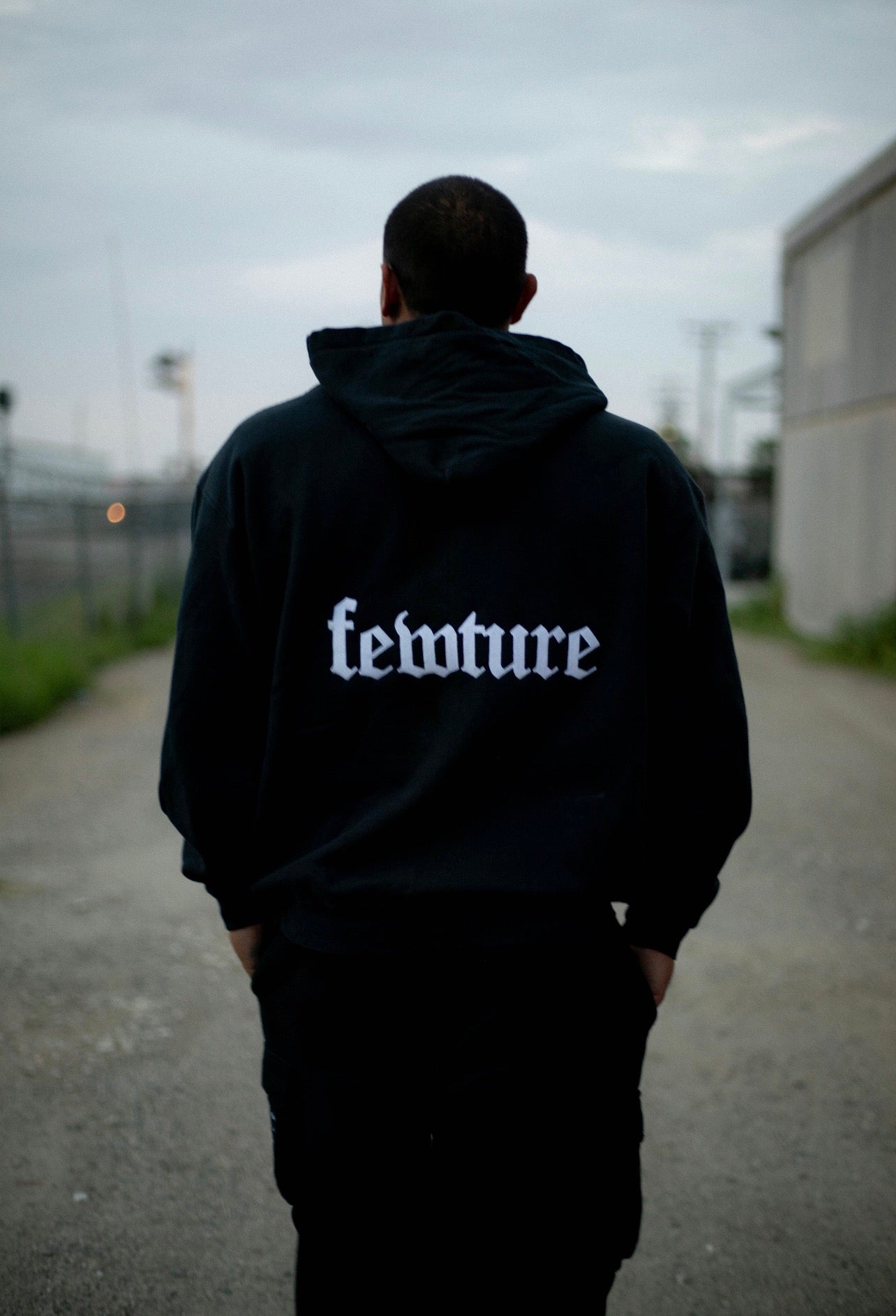 Sacrifice Zipup Hoodie in Black