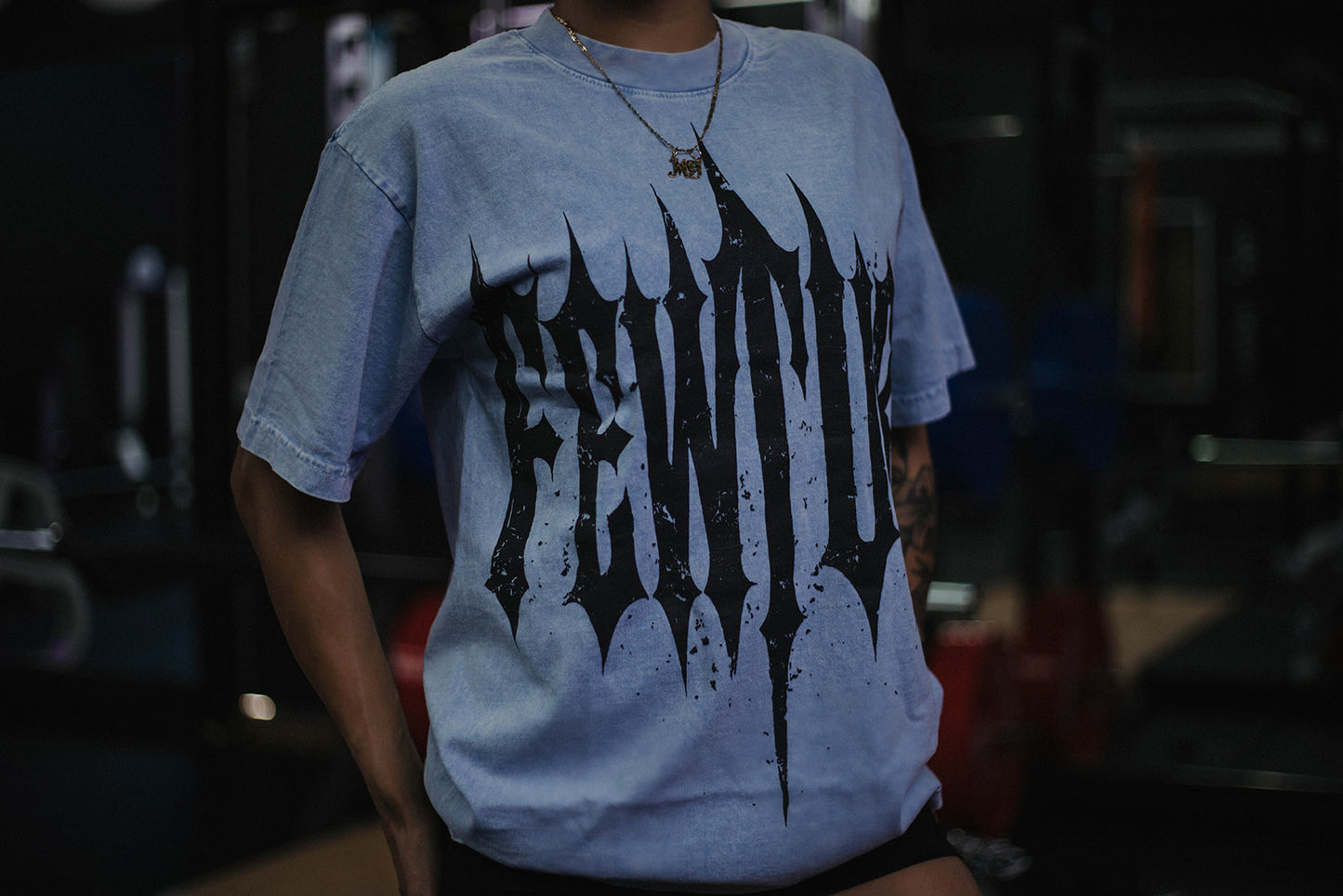 Fewture Relentless Tee in Acid Blue