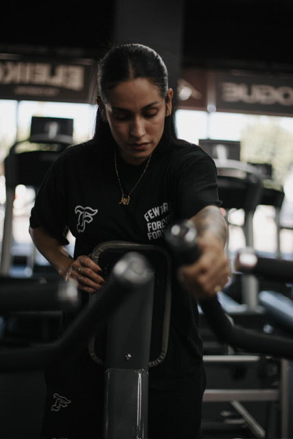 Fewture Statement Tee in Black