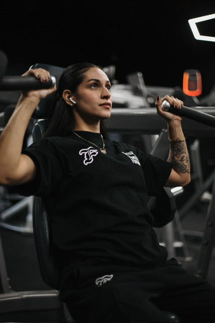 Fewture Statement Tee in Black