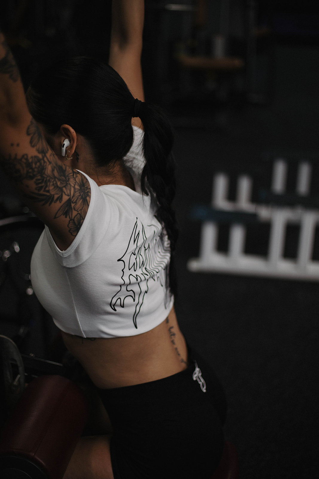 Fewture Baby Rib Tee in White