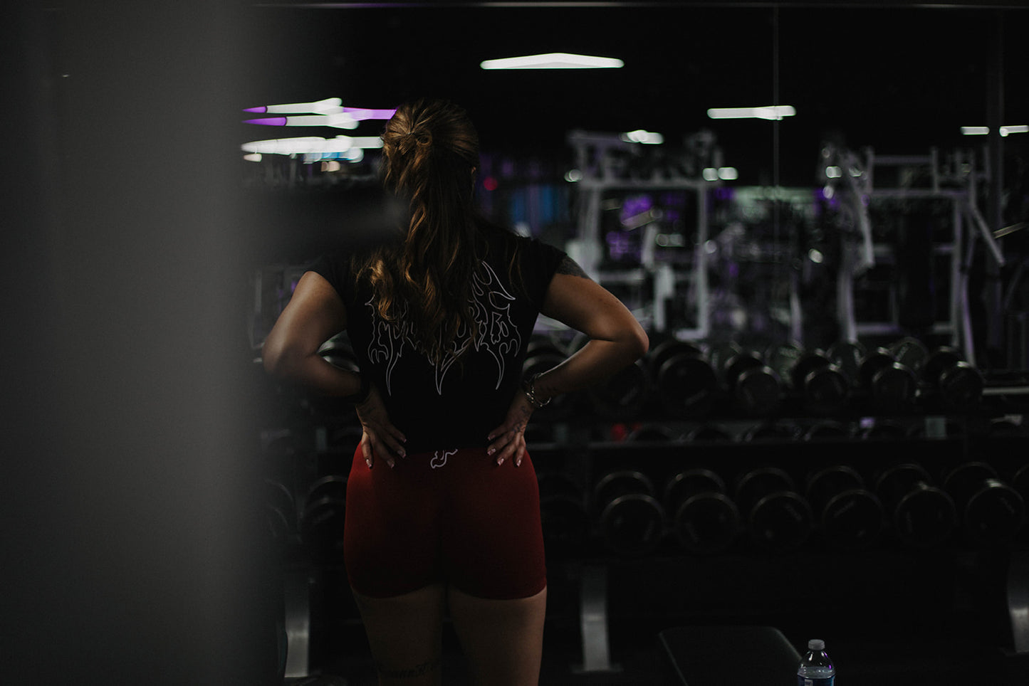 Fewture Baby Rib Tee in Black